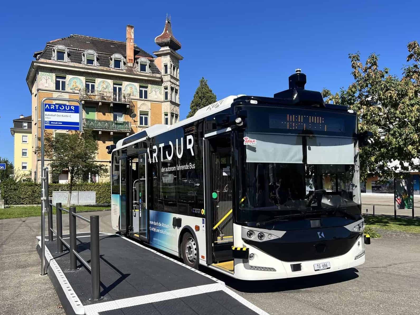 ARTOUR - Autonomous Bus in Arbon 